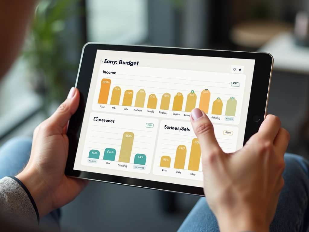 Budget planning screen