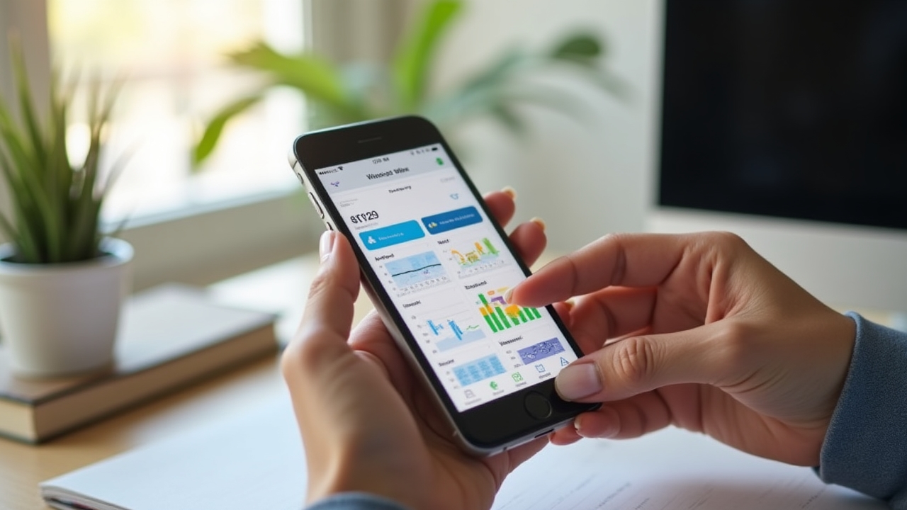 Financial applications on smartphone