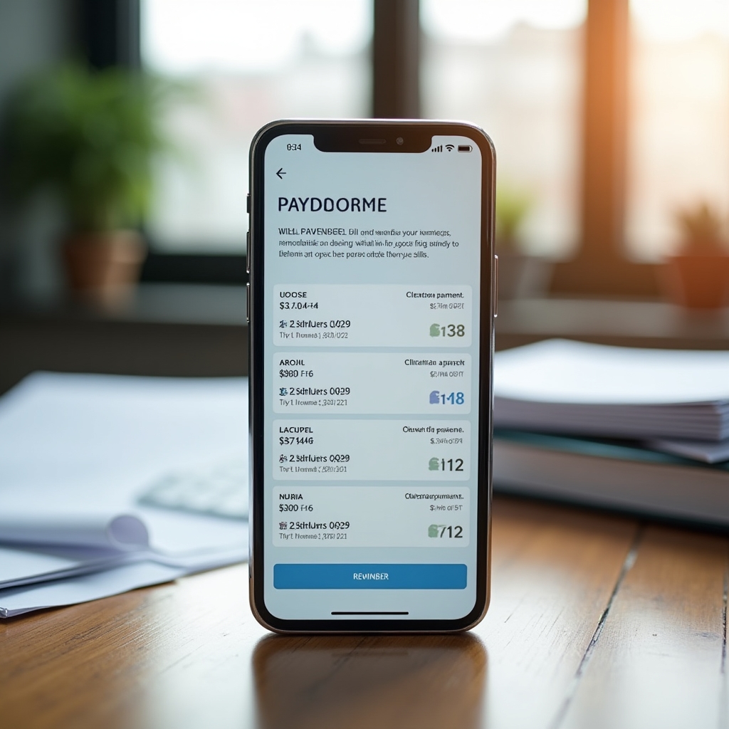Payment reminder notifications